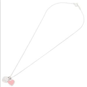 Tiffany’s return to Tiffany pink heart necklace